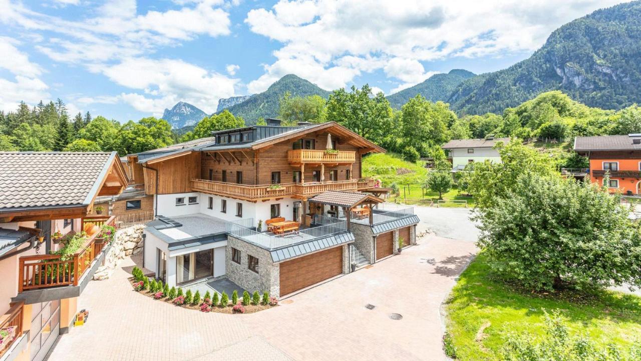 Ferienwohnung Ochsenhorn In Lofer 100 M² / 4-8 P. Extérieur photo